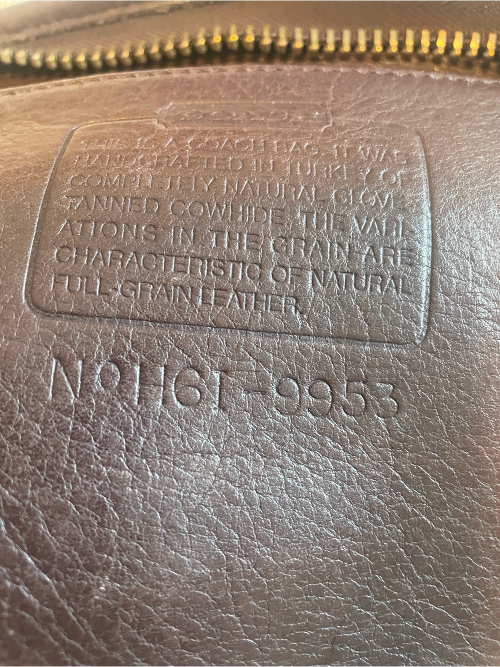 Coach Leather Bucket Bag - Picture 8 of 8